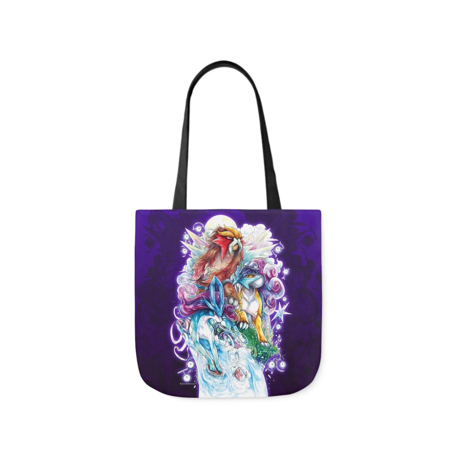 Tote Bag, 5-Color Straps - Legendary Beasts