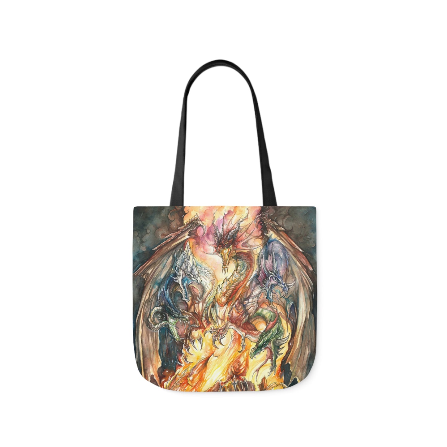 Tote Bag, 5-Color Straps - Evil Dragon Goddess