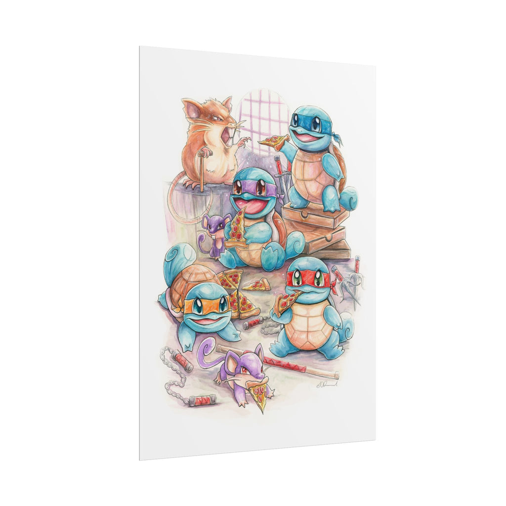 Pizza Party Poster Print