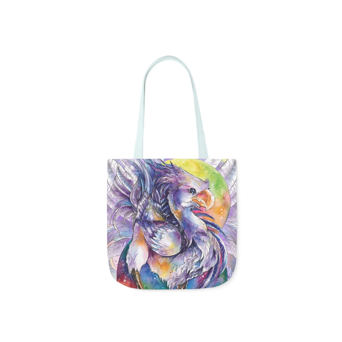 Tote Bag, 5-Color Straps - Purple Chocobo