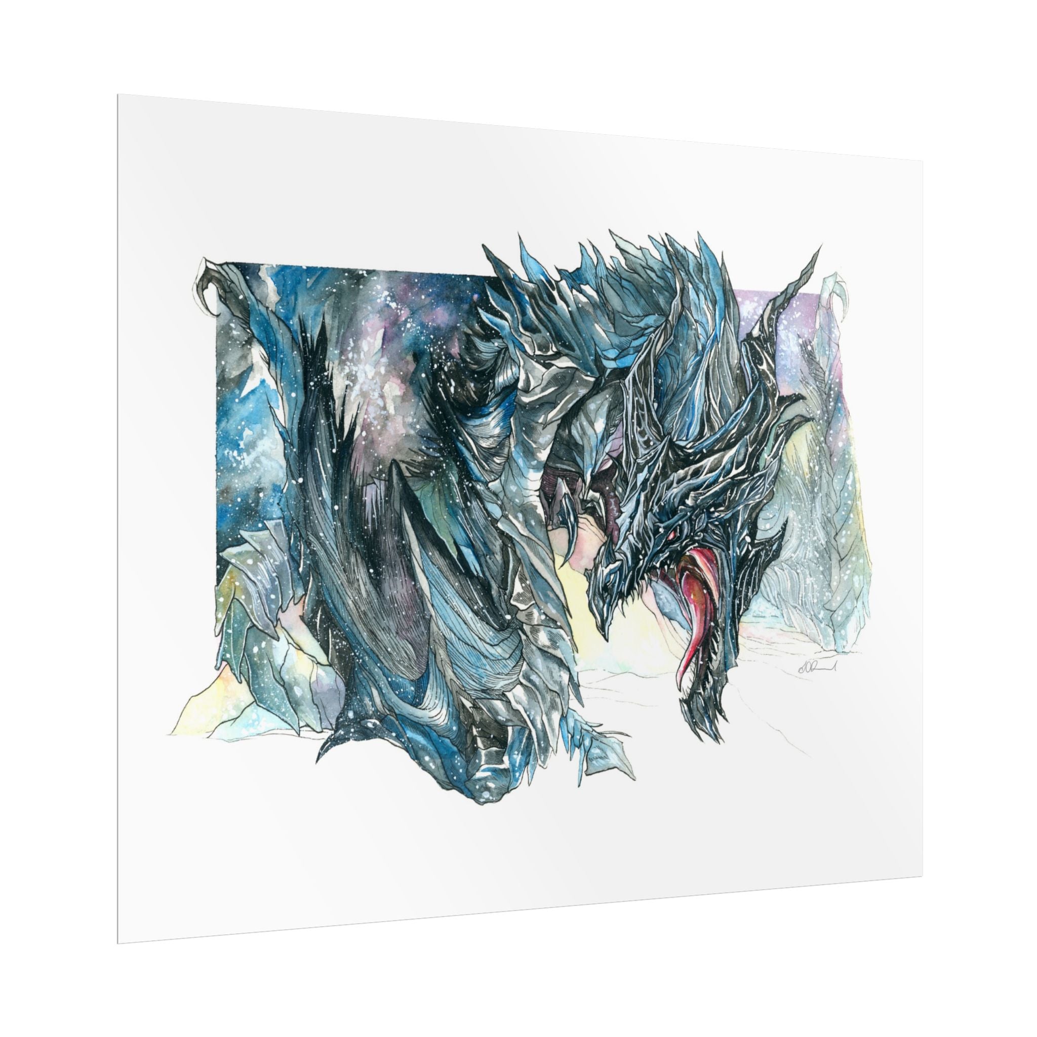 Twilight God Poster Print