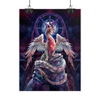 Corrupted Celestial Dragon Poster Print