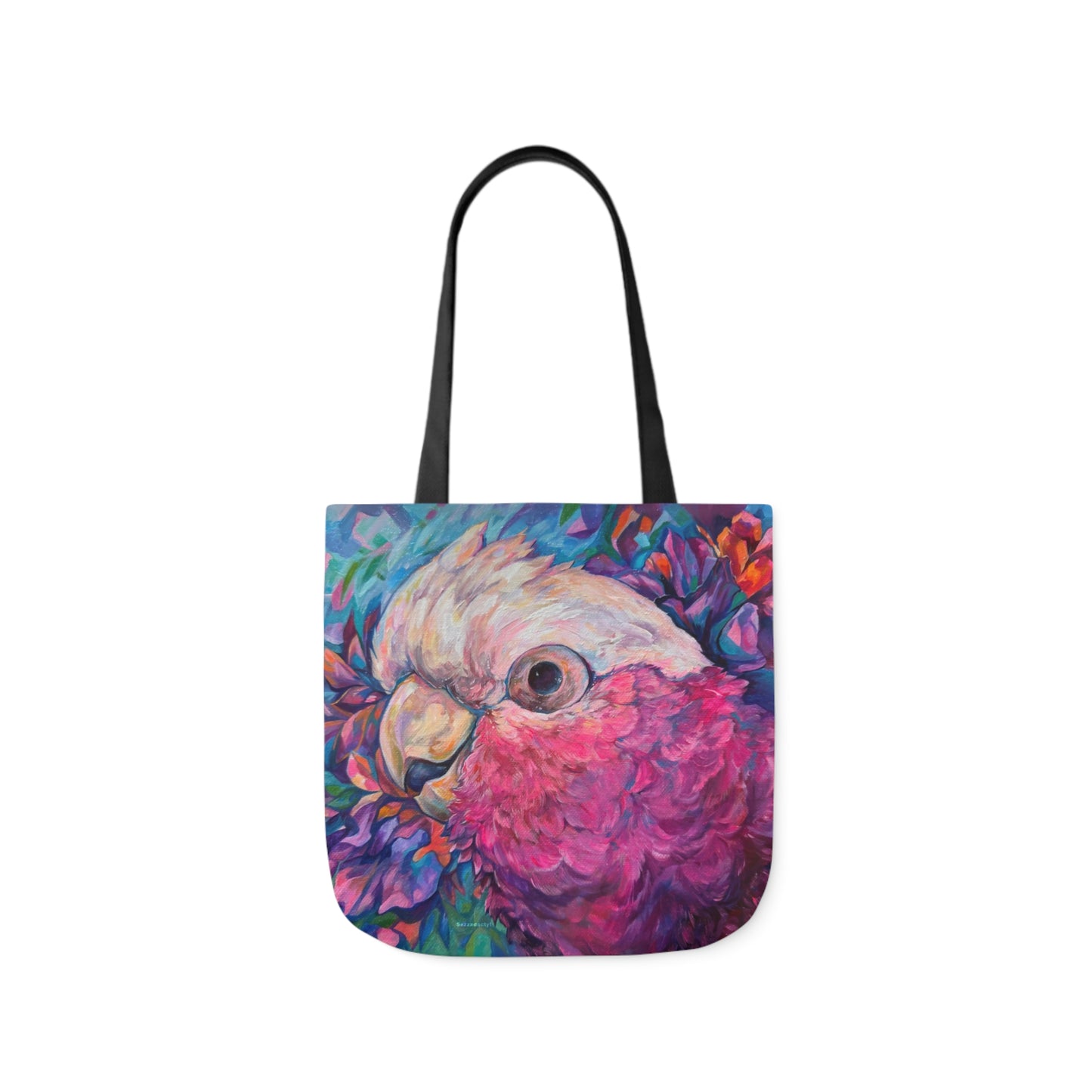 Tote Bag, 5-Color Straps - Harry the Galah