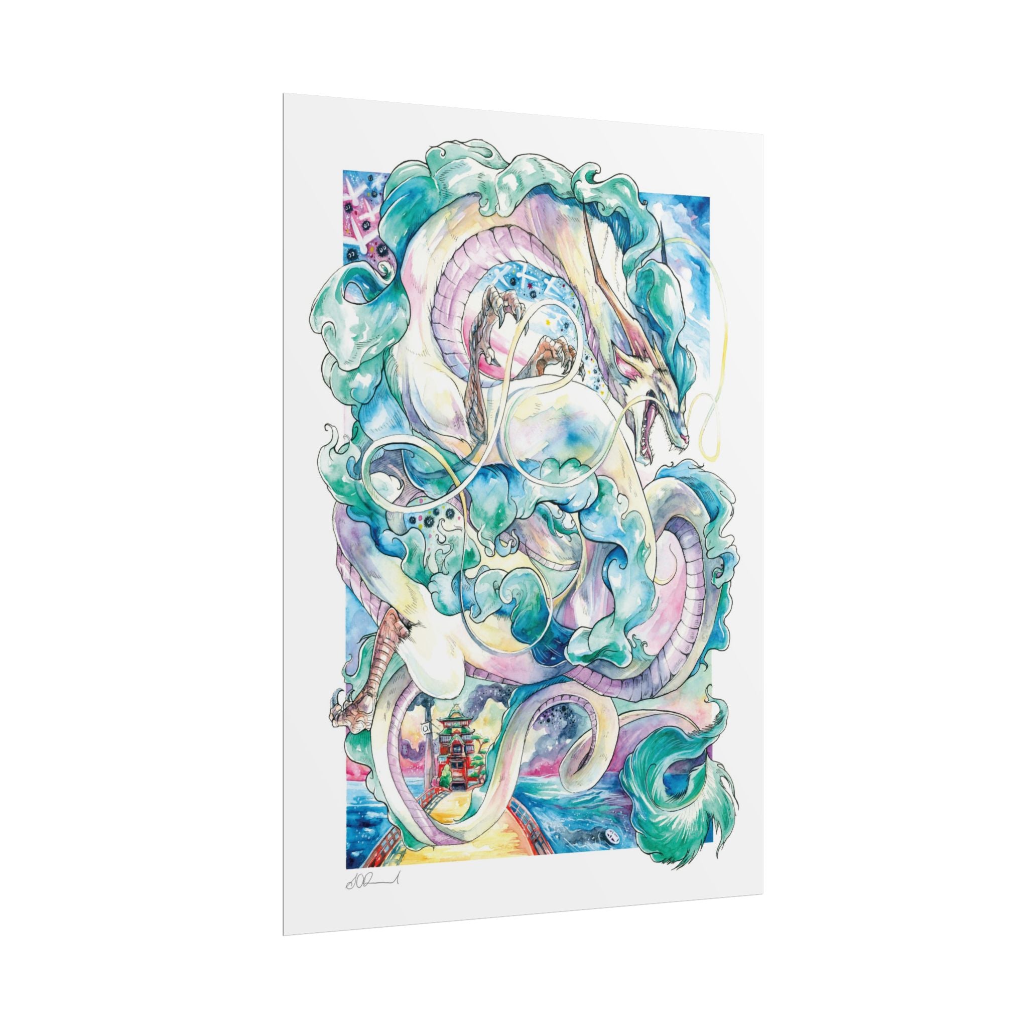 Spirit of the River Poster Print