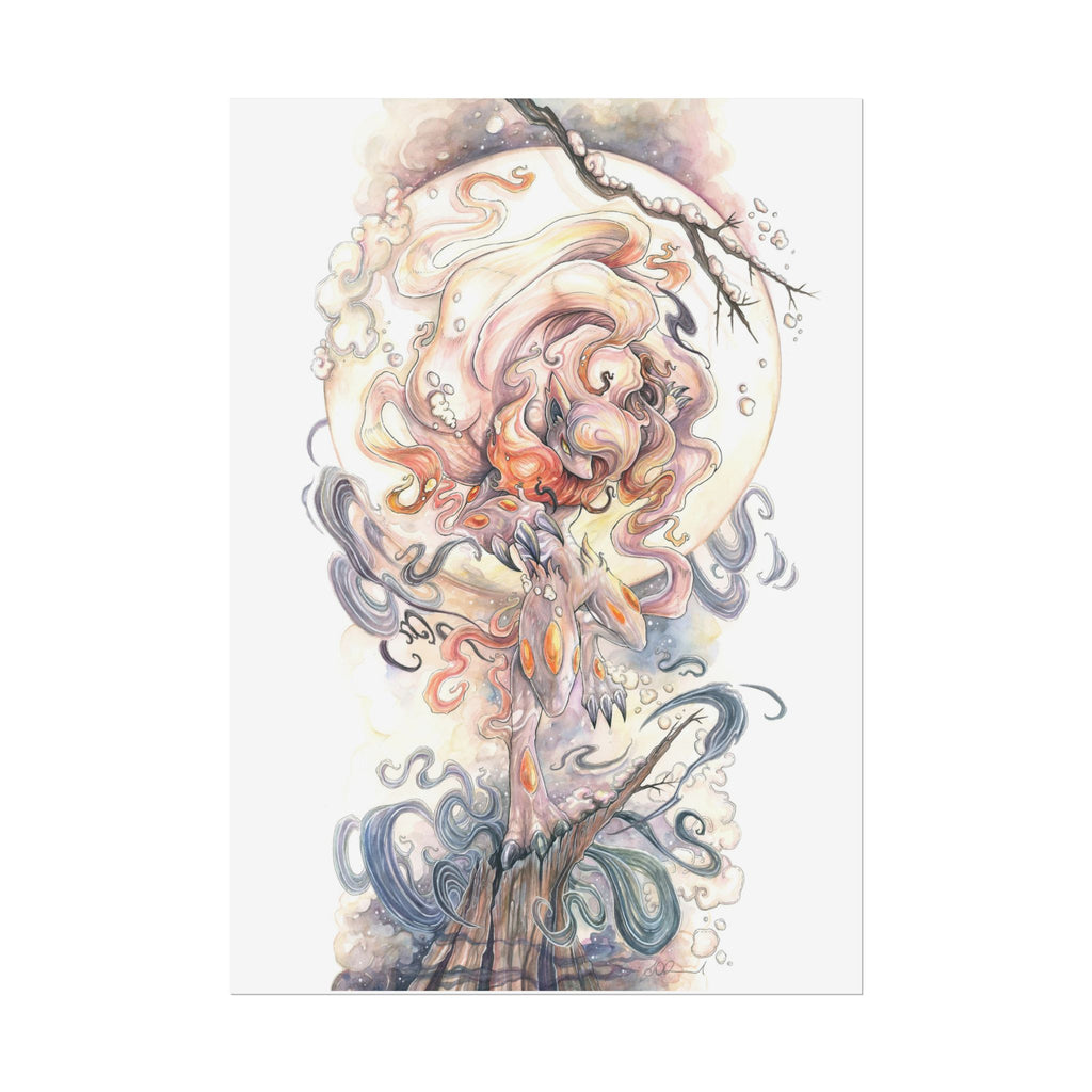 Autumn Fox Poster Print