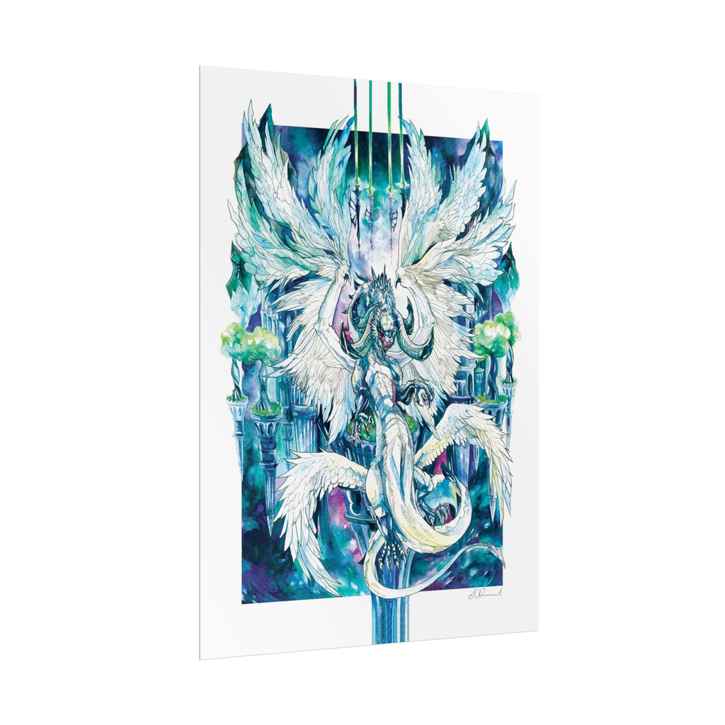 Winged Dragon Poster Print
