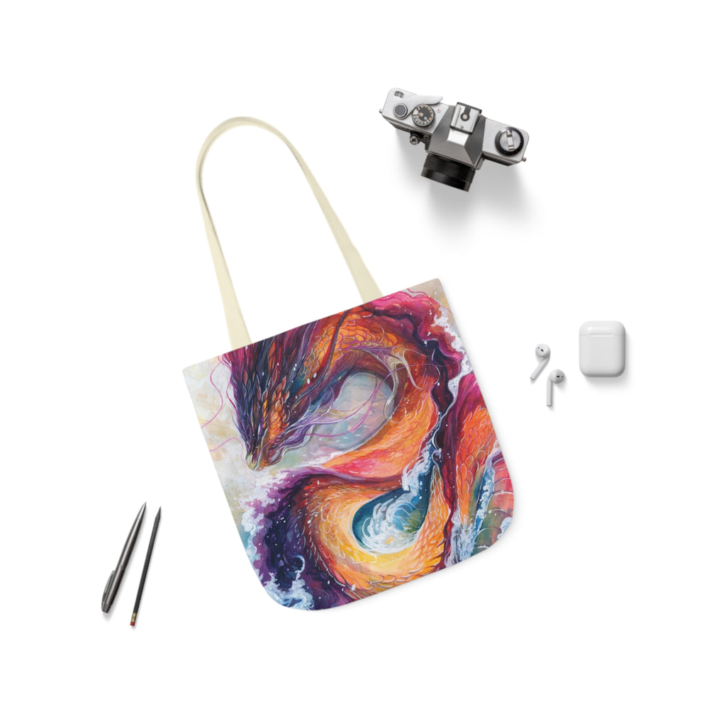 Tote Bag, 5-Color Straps - Serpent of the Lake