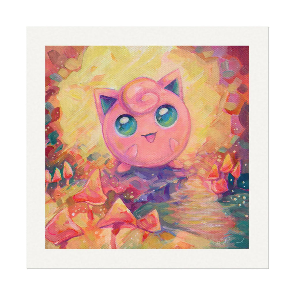 151 #039 8x8" Textured Matte Watercolour Print