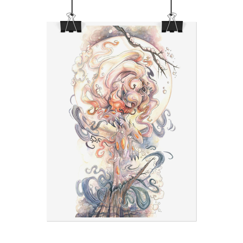 Autumn Fox Poster Print