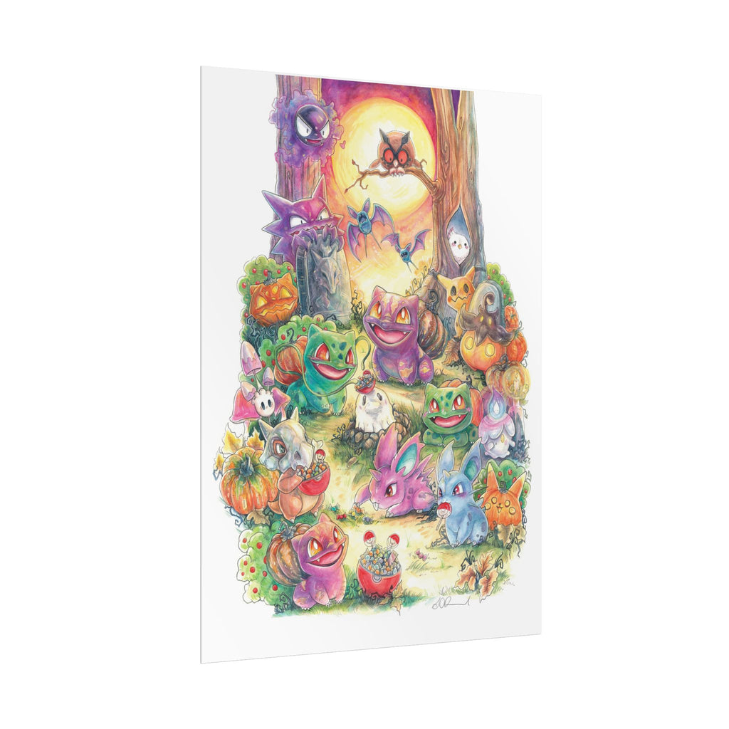Halloween Friends Poster Print