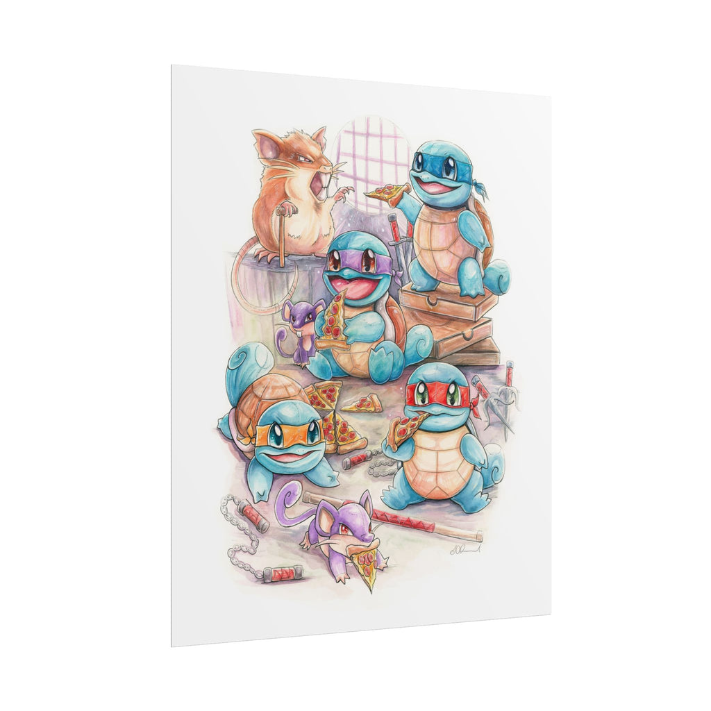 Pizza Party Poster Print