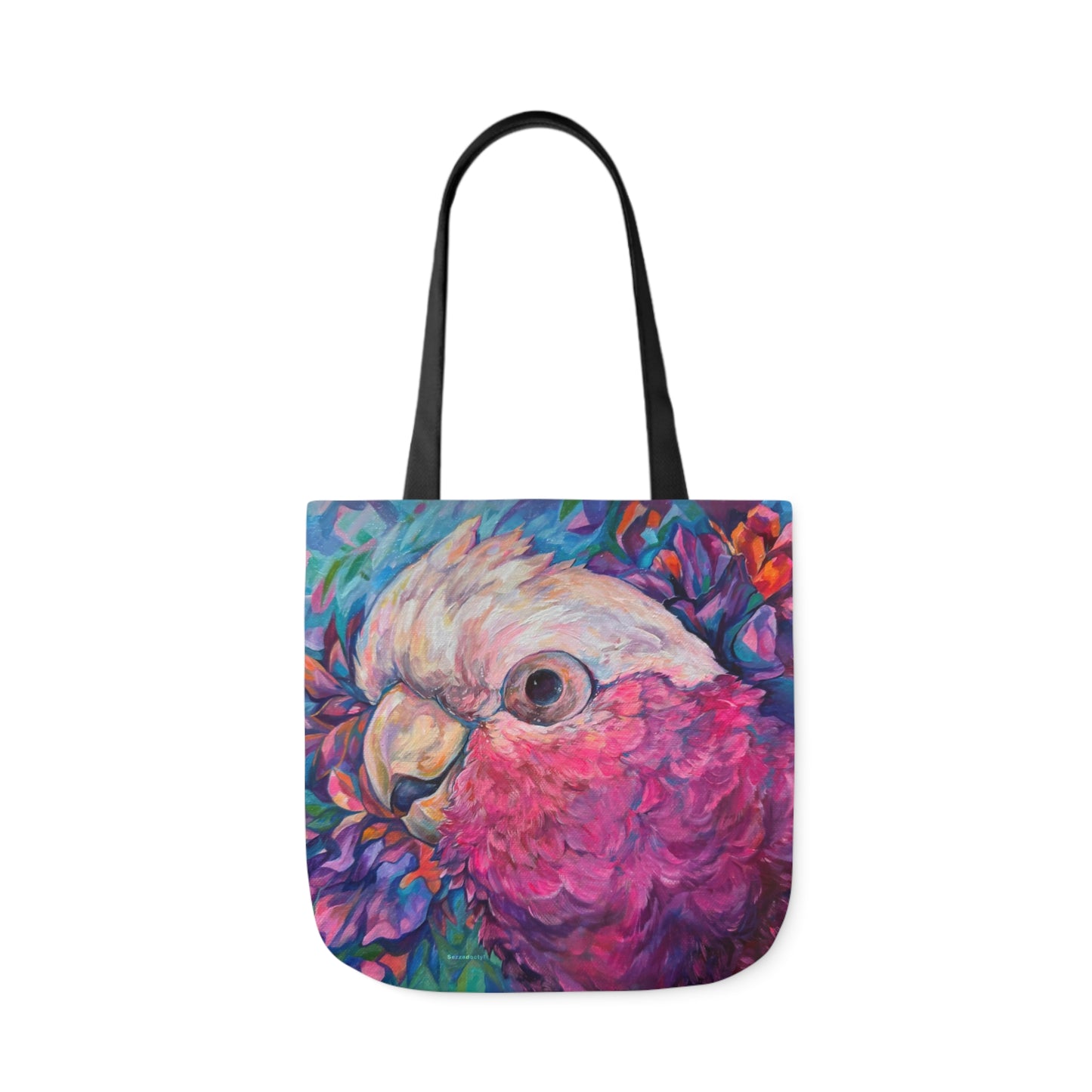 Tote Bag, 5-Color Straps - Harry the Galah