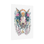 Fox Skull Poster Print
