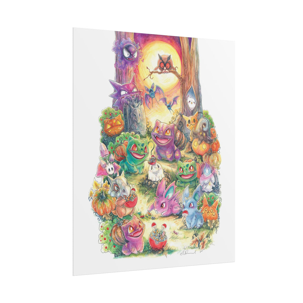 Halloween Friends Poster Print