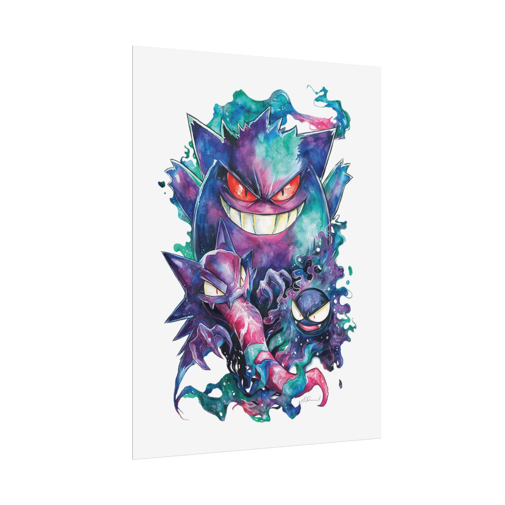 Ghostly Family Poster Print