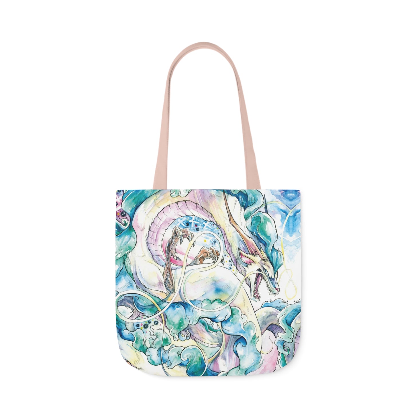 Tote Bag, 5-Color Straps - Sky Dragon