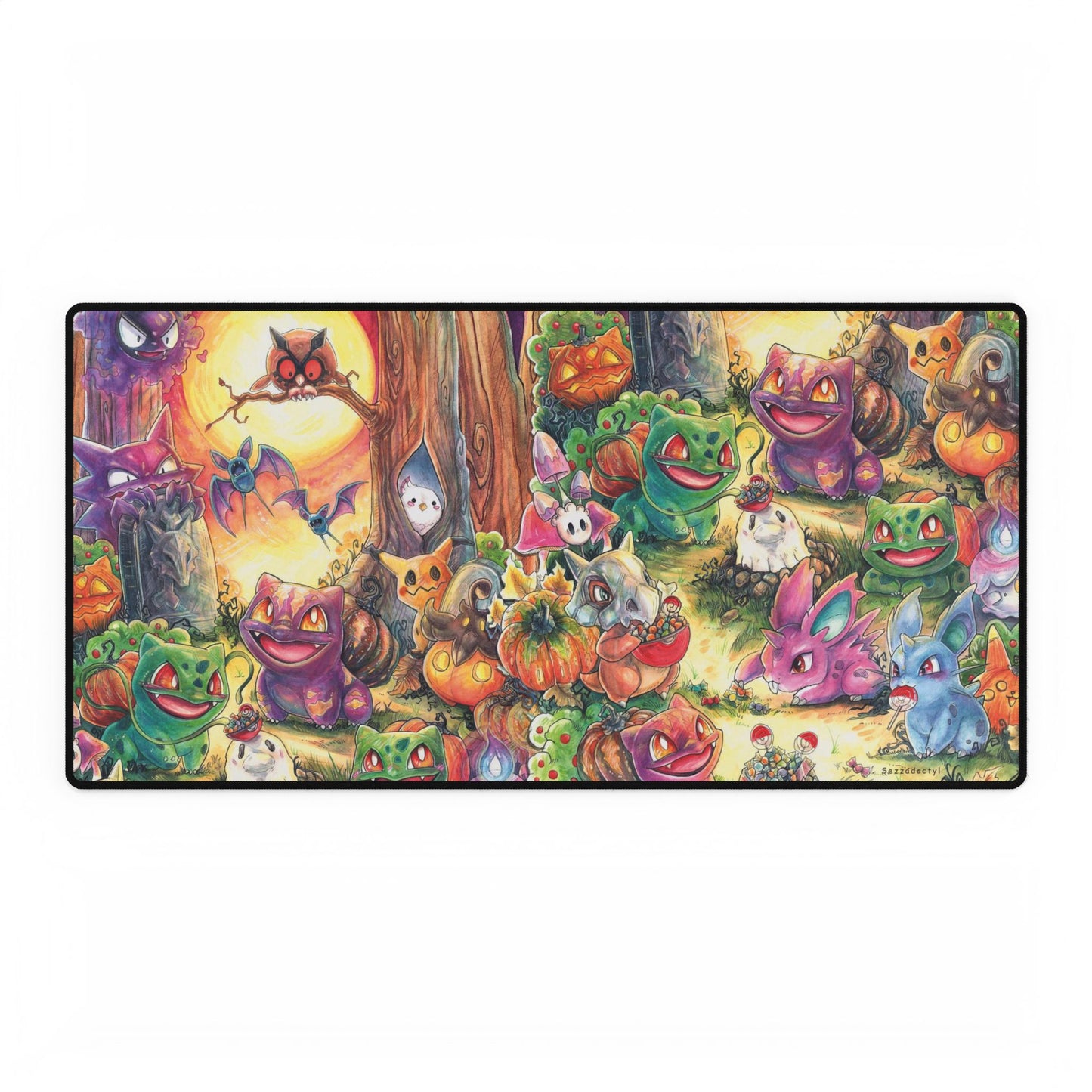 Desk Mat - Halloween Friends