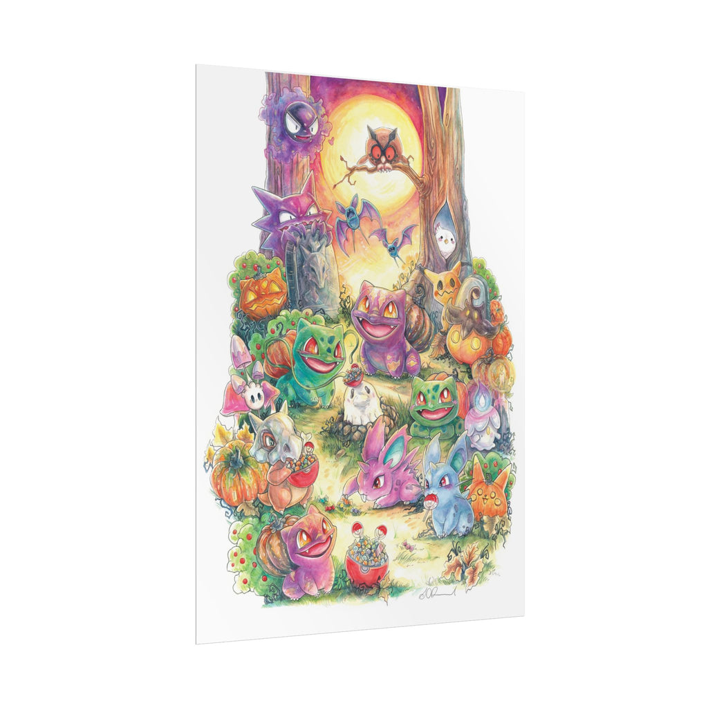 Halloween Friends Poster Print