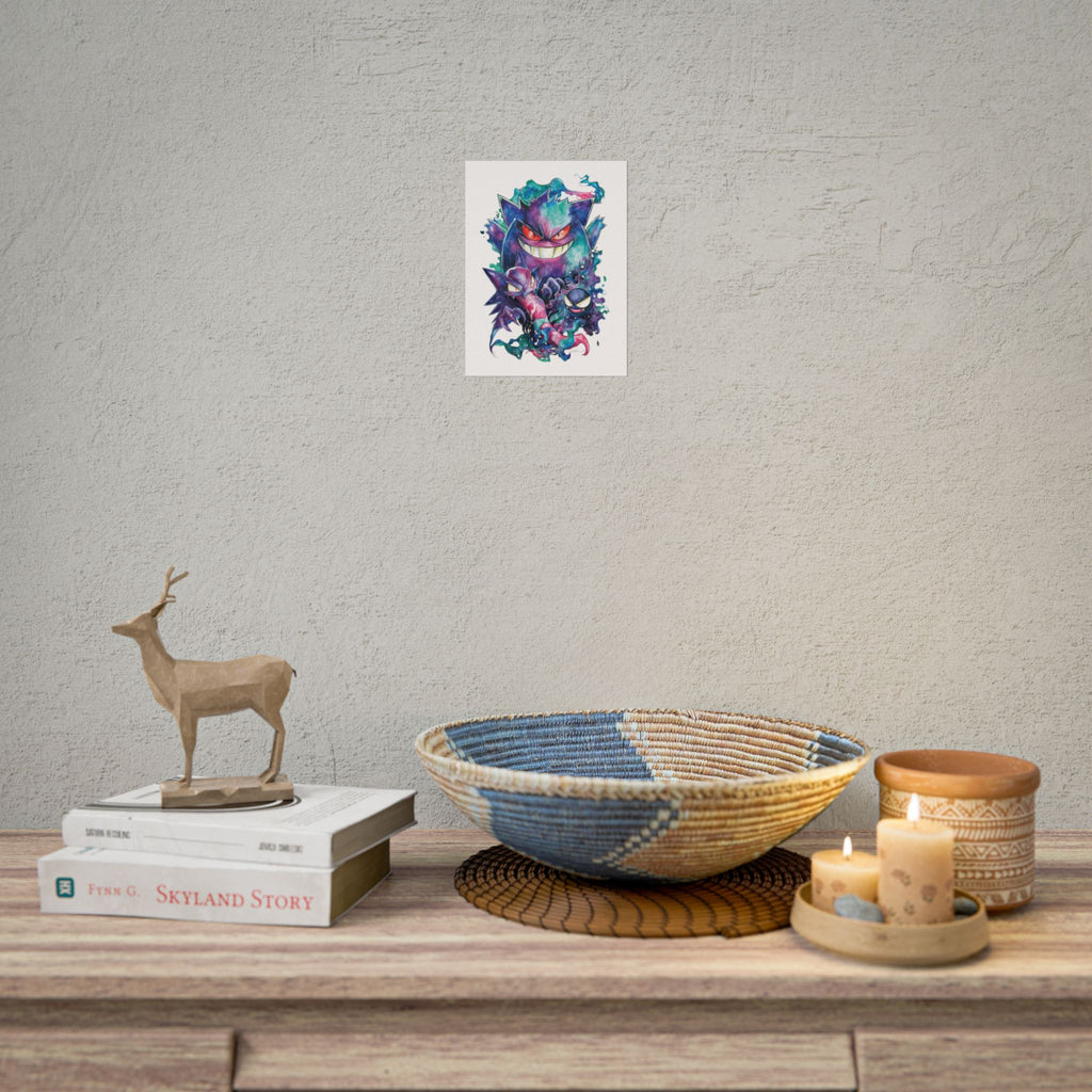 Ghostly Family Poster Print