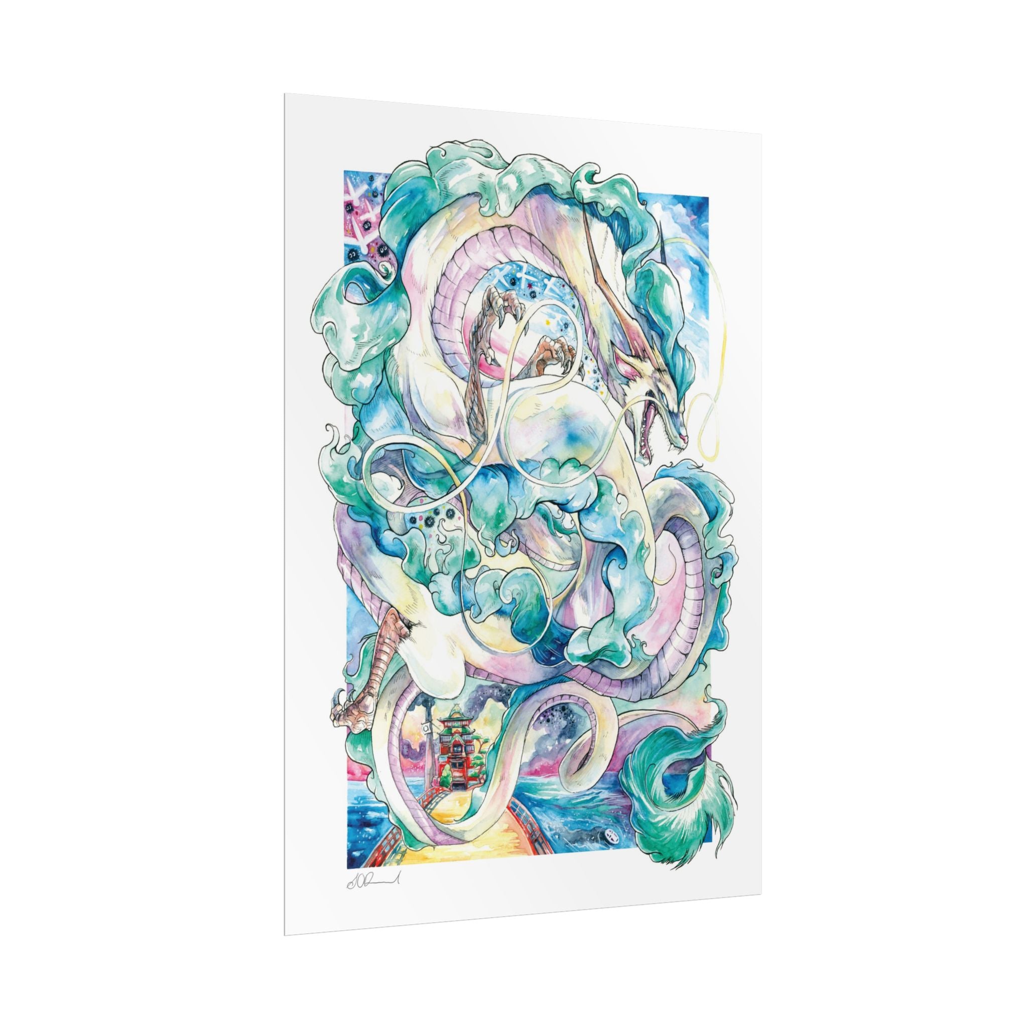 Spirit of the River Poster Print