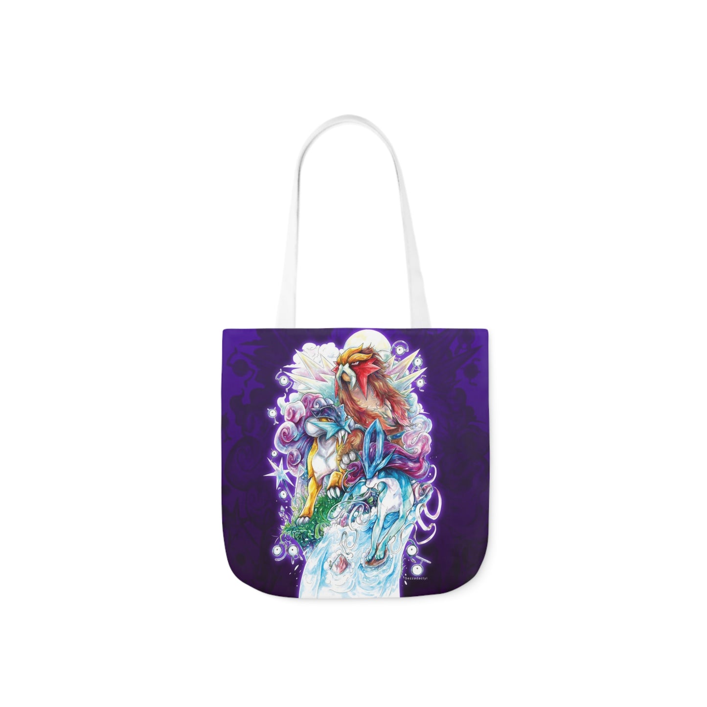 Tote Bag, 5-Color Straps - Legendary Beasts