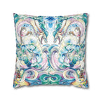 Square Poly Canvas Pillowcase - Spirit of the River