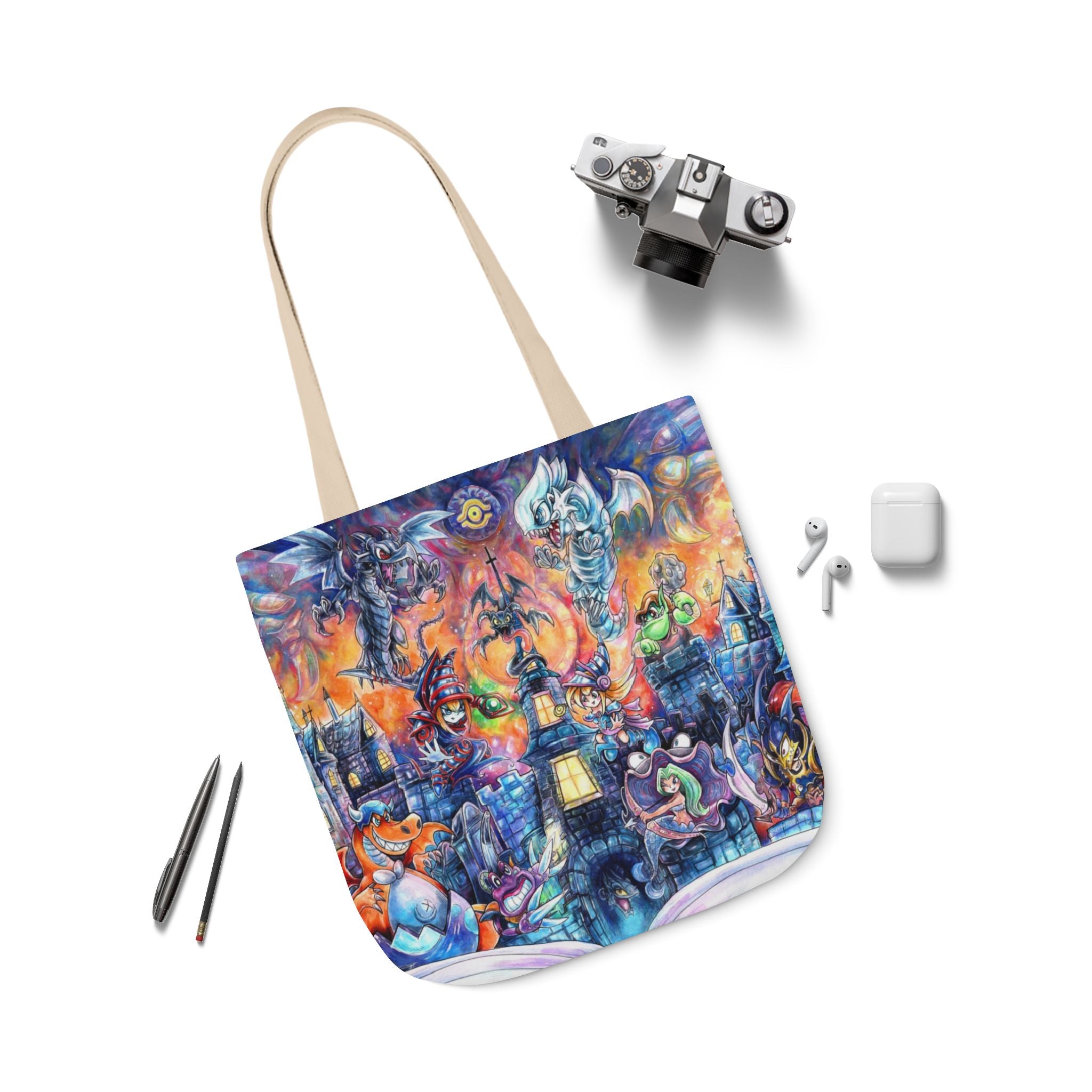 Tote Bag, 5-Color Straps - CarToon World