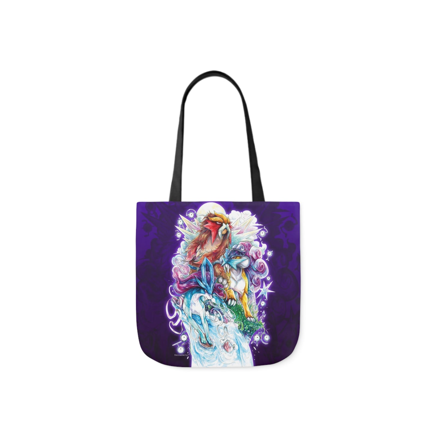 Tote Bag, 5-Color Straps - Legendary Beasts