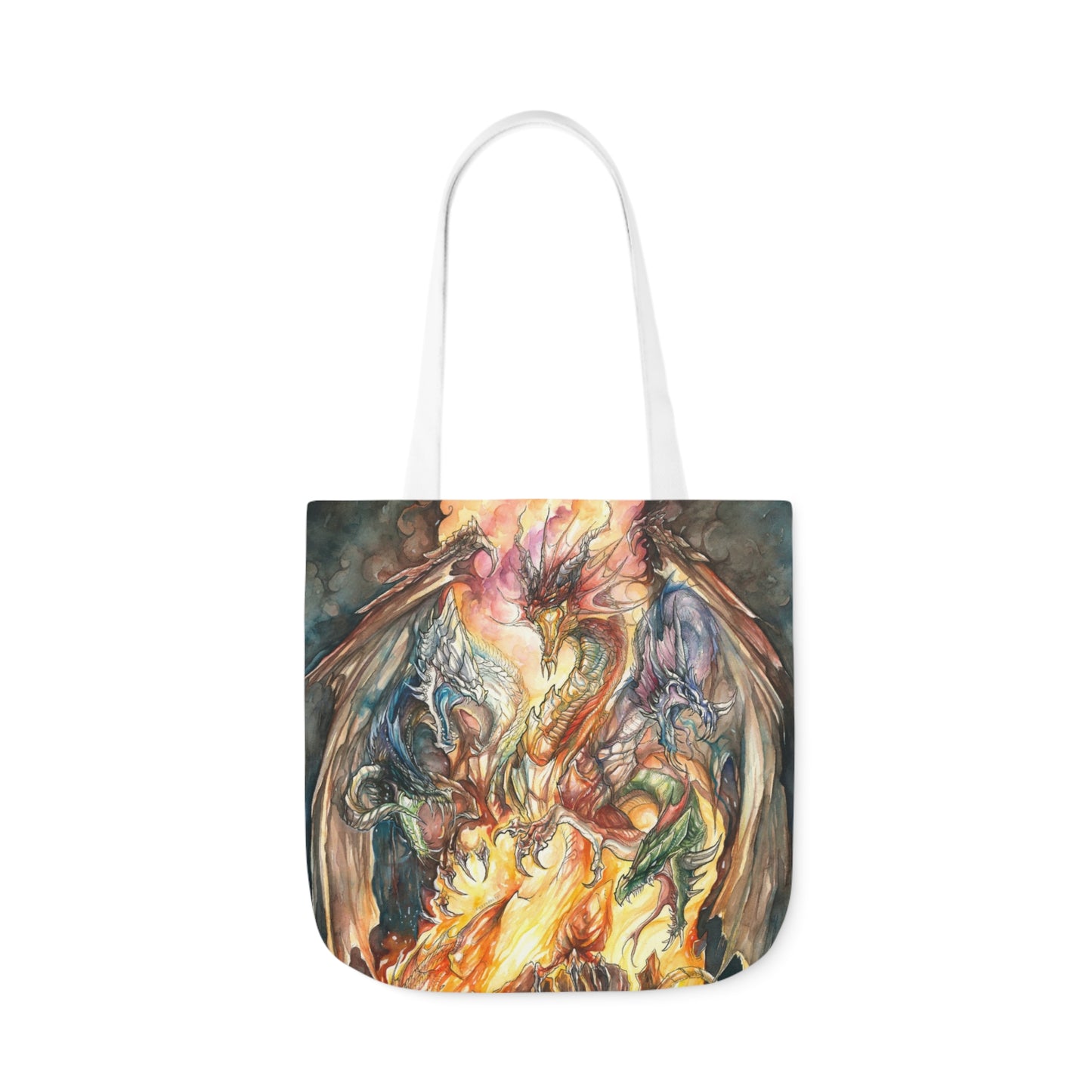 Tote Bag, 5-Color Straps - Evil Dragon Goddess