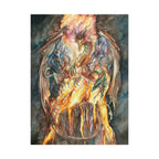 Evil Goddess of Dragons Poster Print