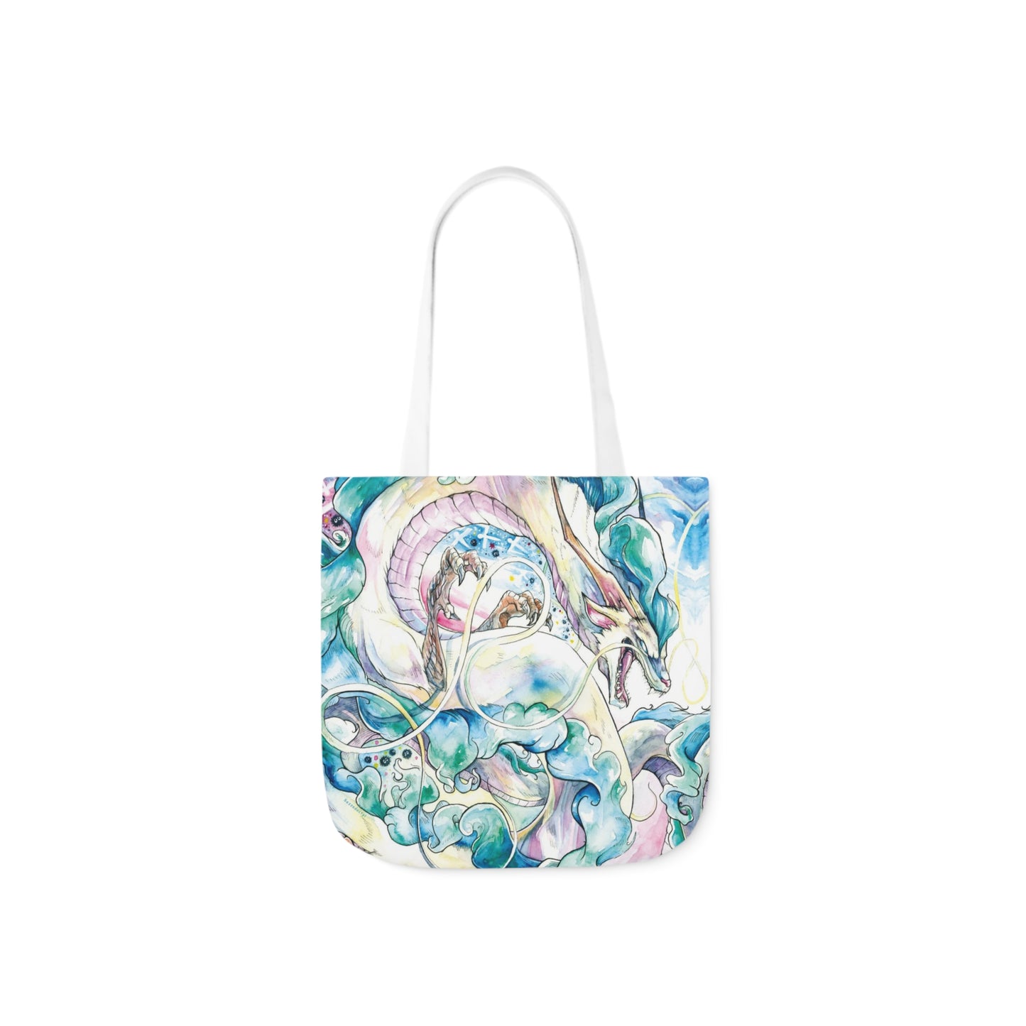 Tote Bag, 5-Color Straps - Sky Dragon