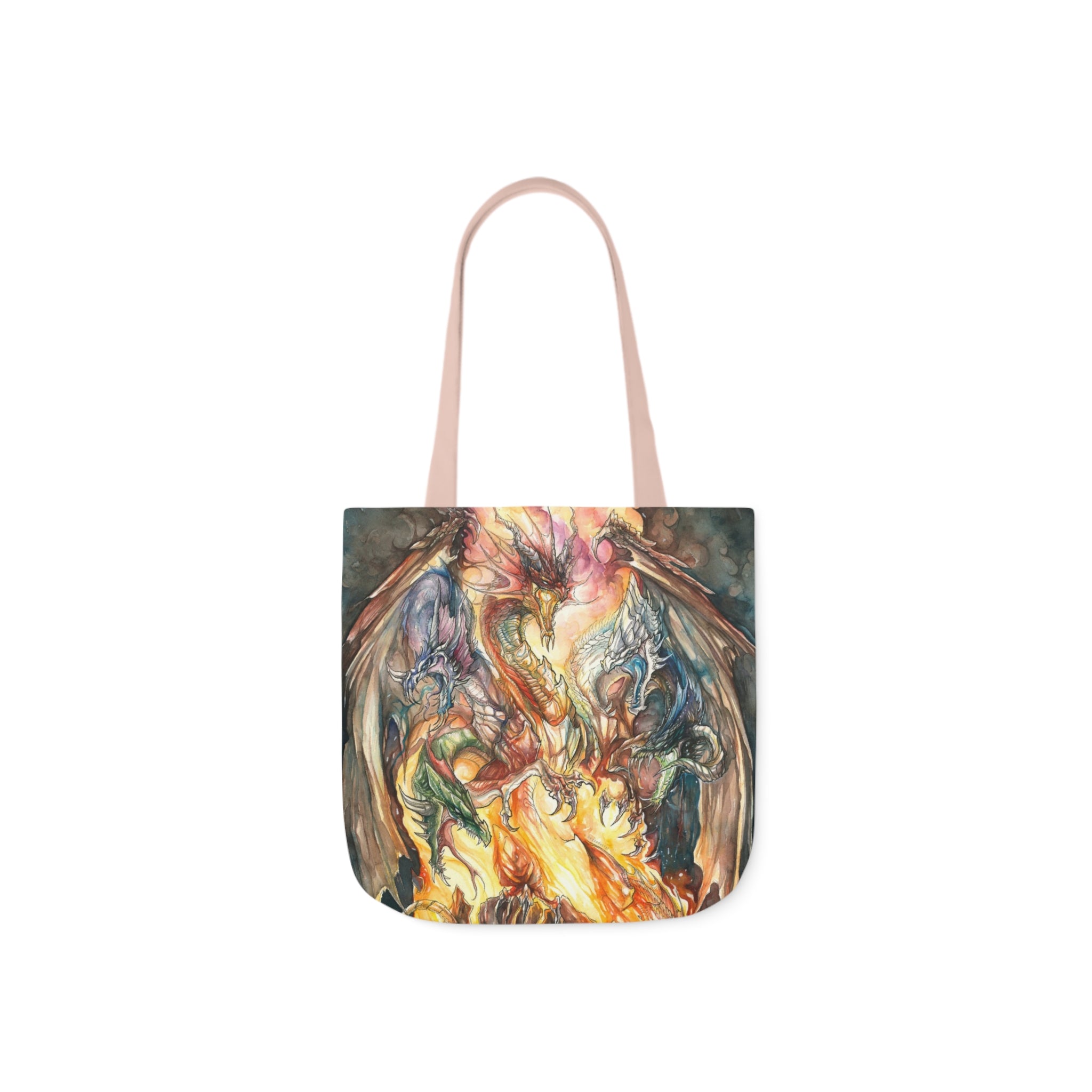 Tote Bag, 5-Color Straps - Evil Dragon Goddess
