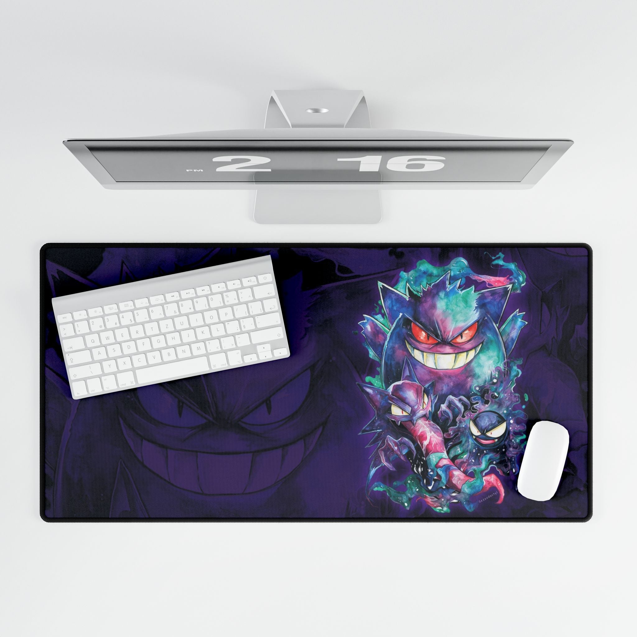 Desk Mat - Ghostly Family - Version 1