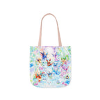 Tote Bag, 5-Color Straps - Family Fox Gathering