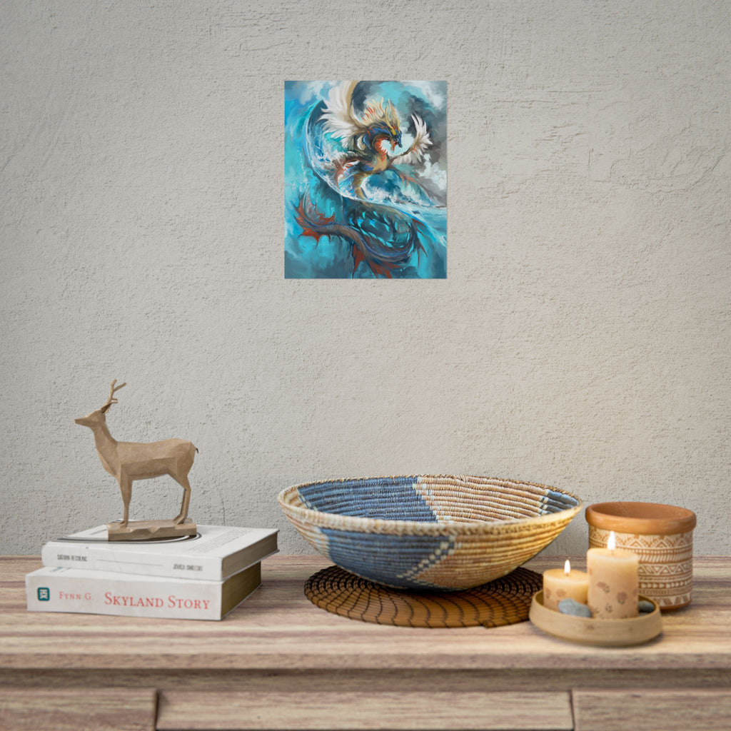 Monster of the Sea Poster Print