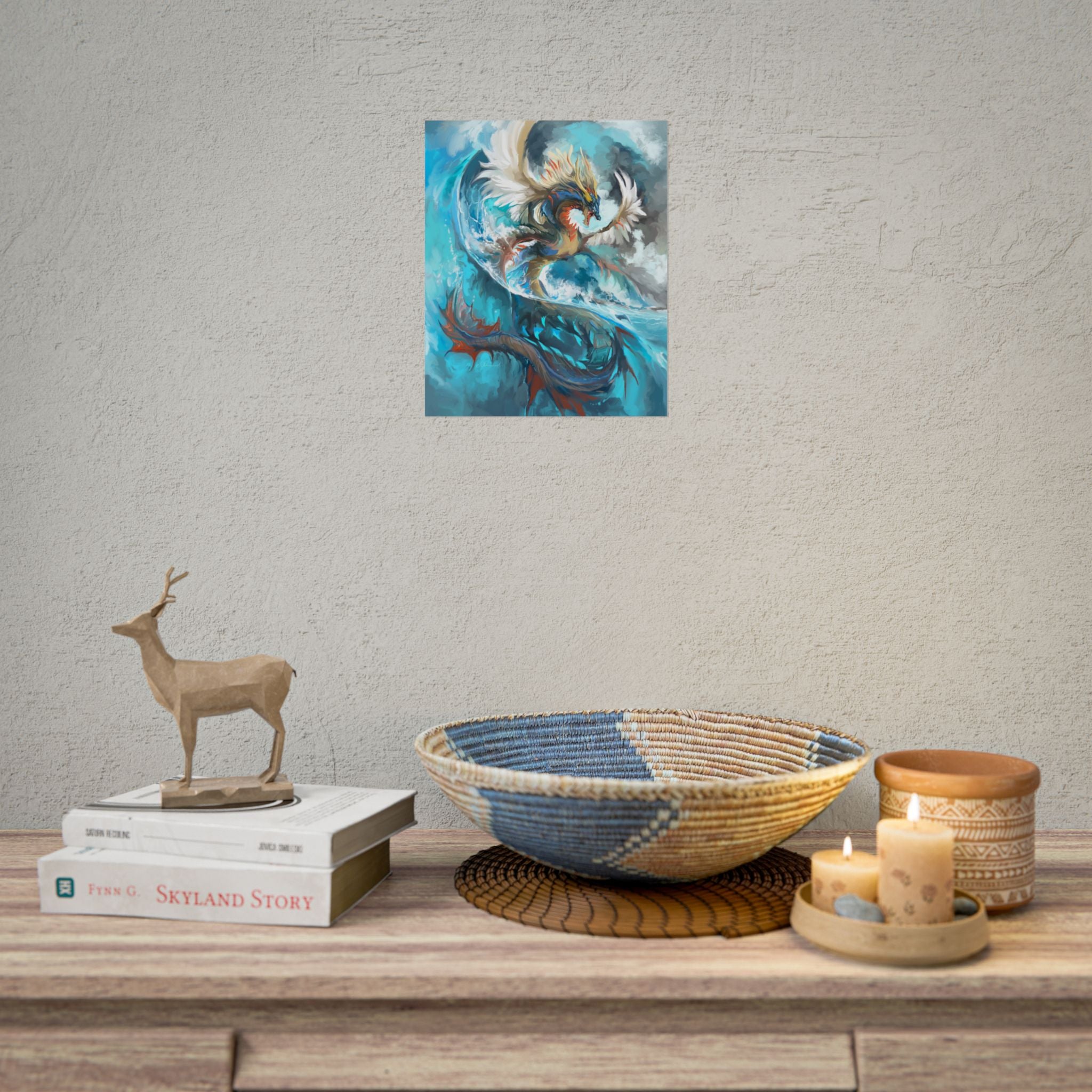 Monster of the Sea Poster Print