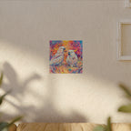 Two Cockatoos Square Print