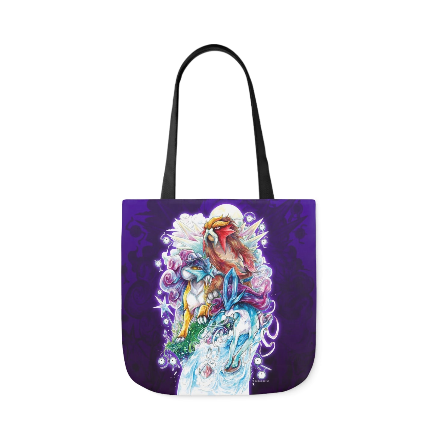 Tote Bag, 5-Color Straps - Legendary Beasts