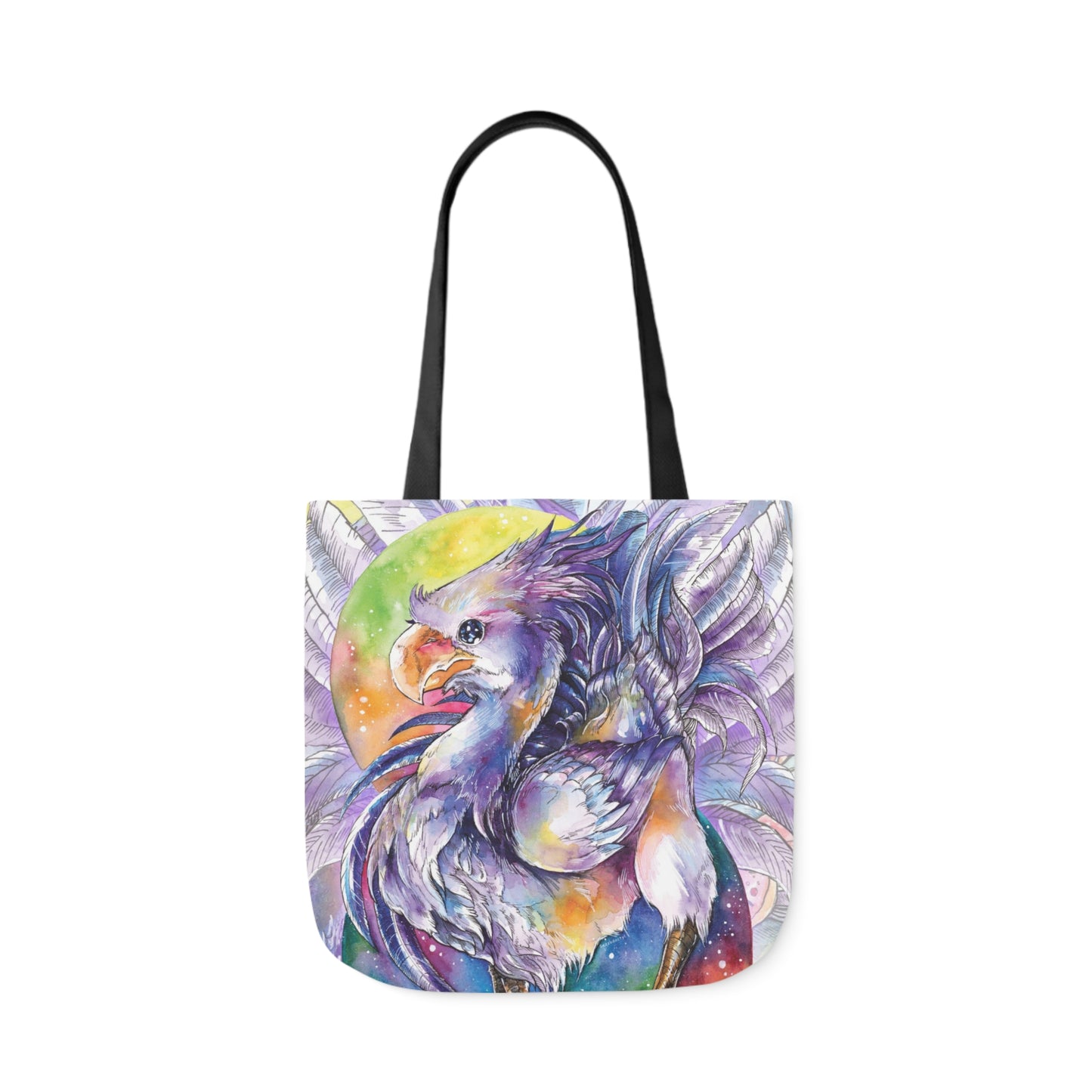 Tote Bag, 5-Color Straps - Purple Chocobo