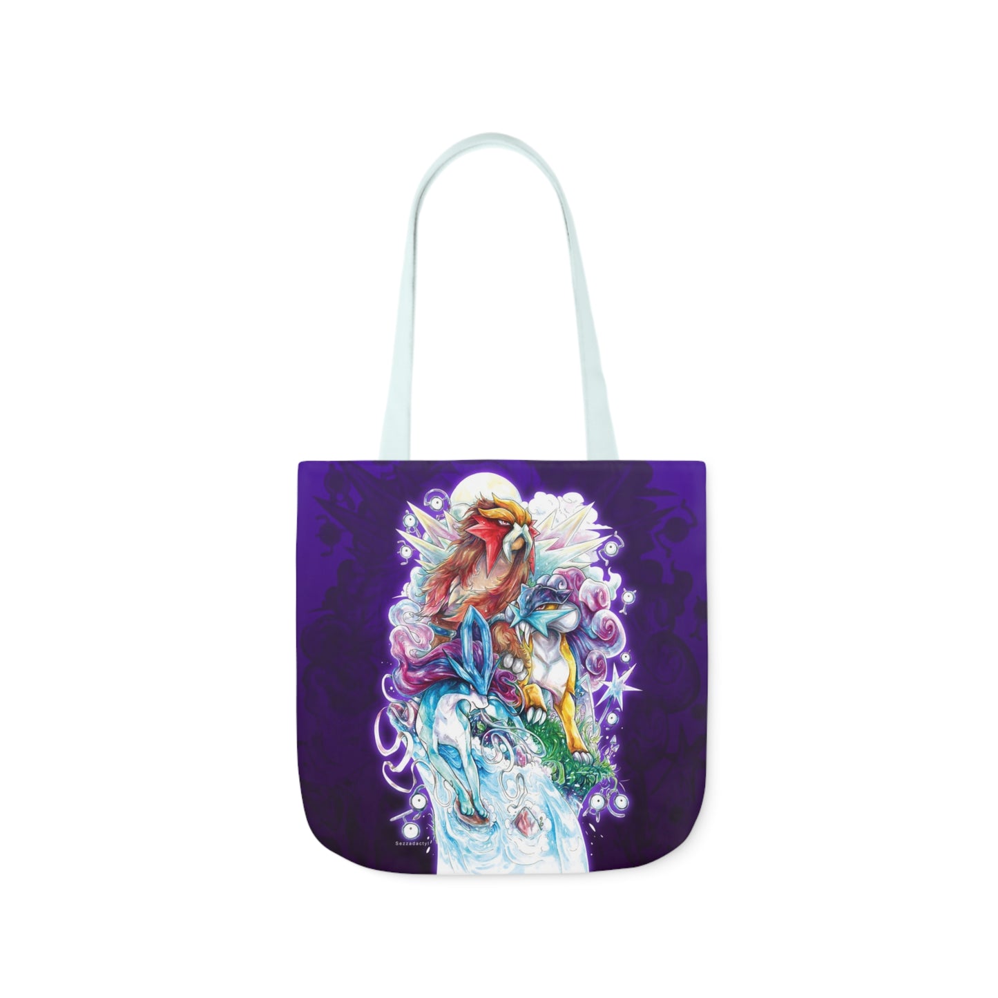 Tote Bag, 5-Color Straps - Legendary Beasts