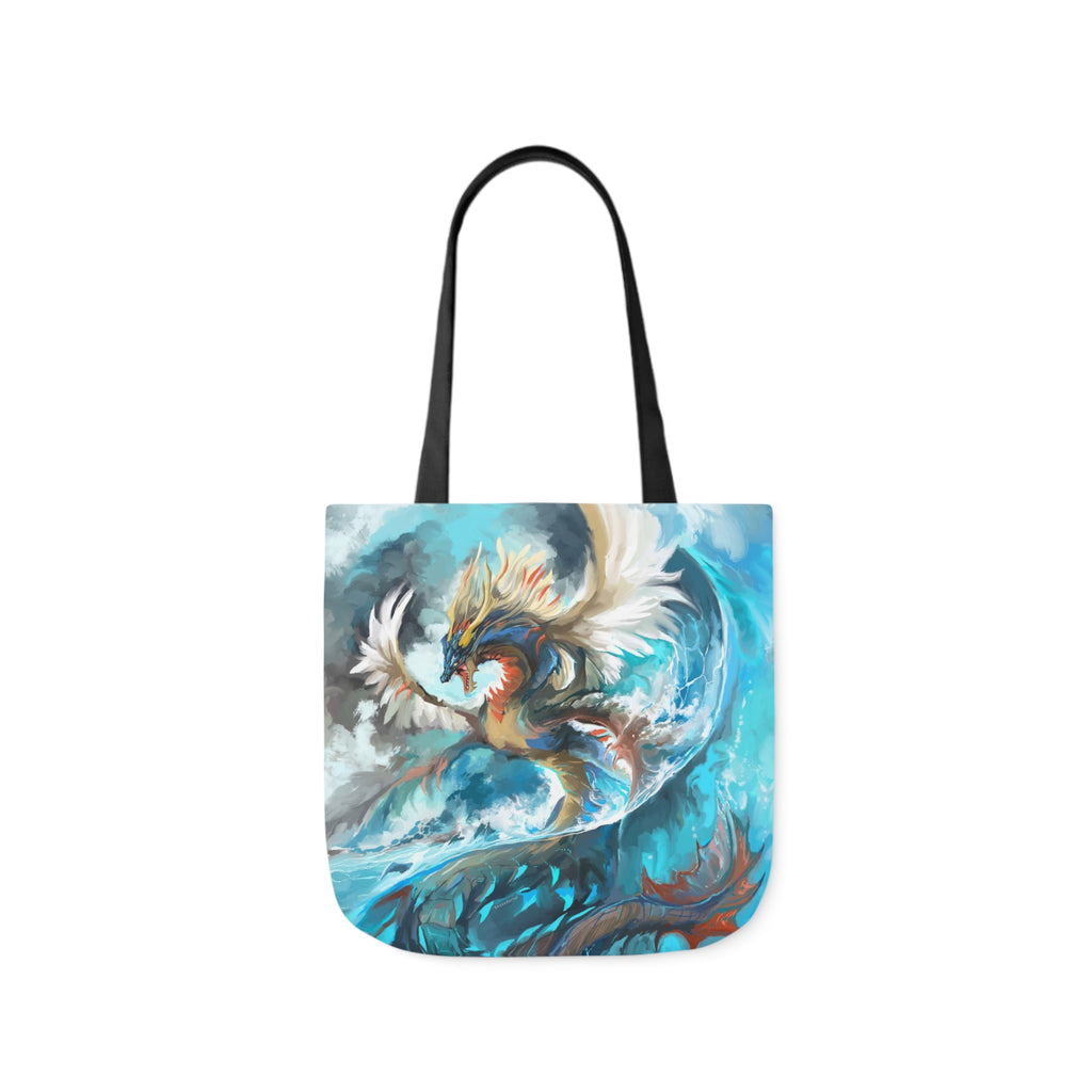 Tote Bag, 5-Color Straps - Monster of the Waves