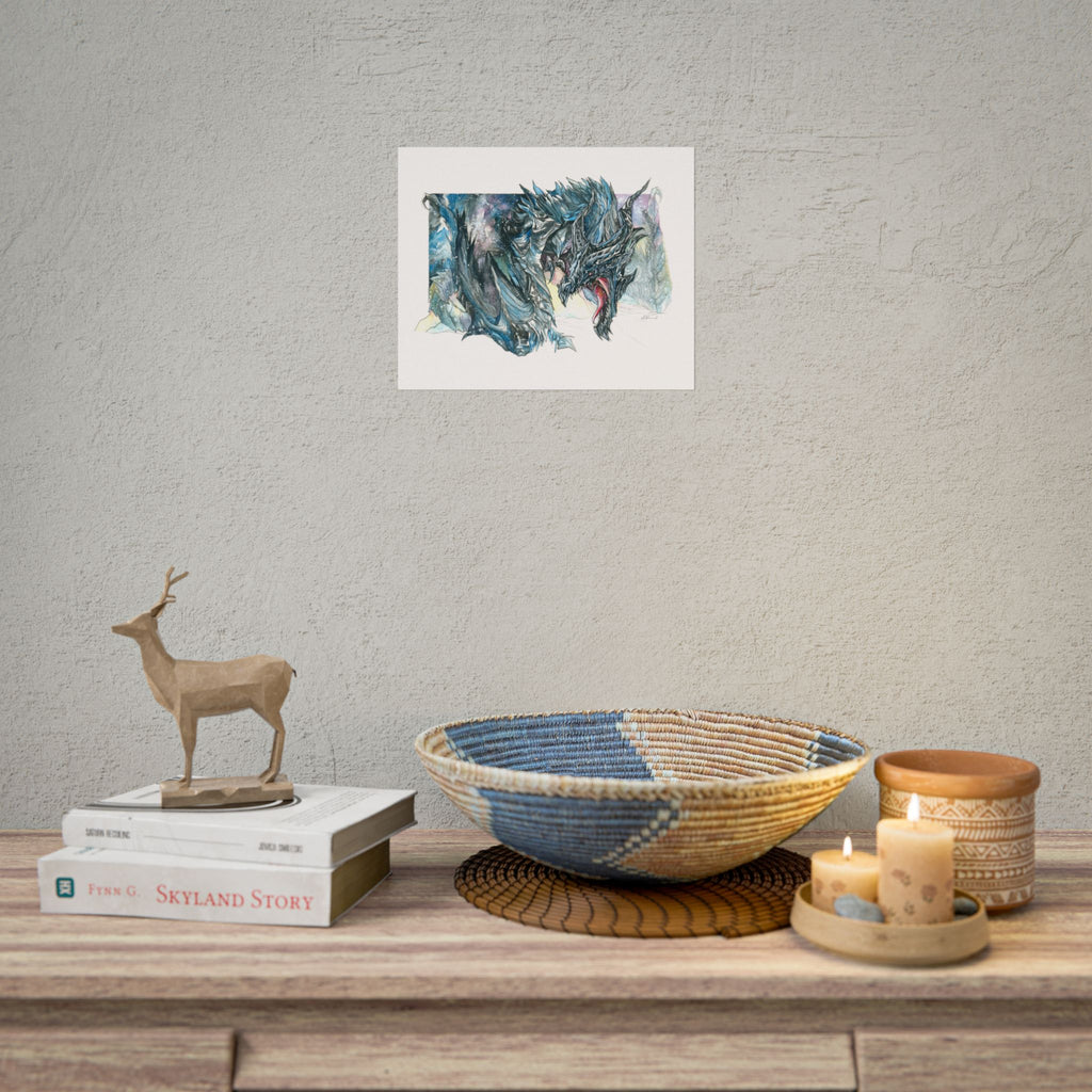 Twilight God Poster Print