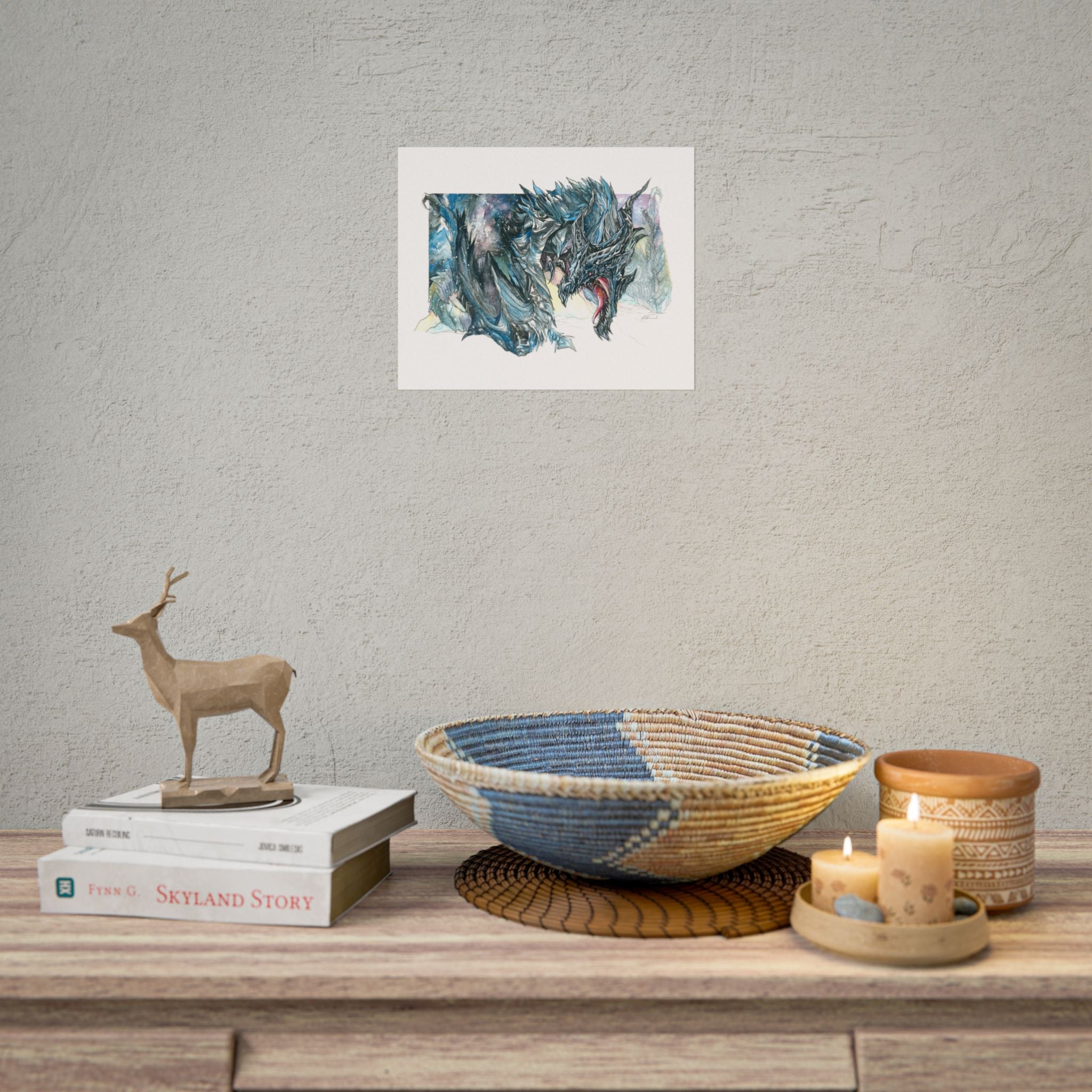 Twilight God Poster Print