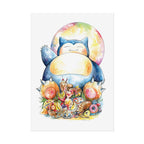 We Love Food Poster Print