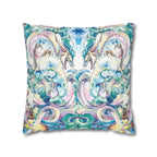 Square Poly Canvas Pillowcase - Spirit of the River