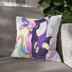 Square Poly Canvas Pillowcase - Sun vs Moon