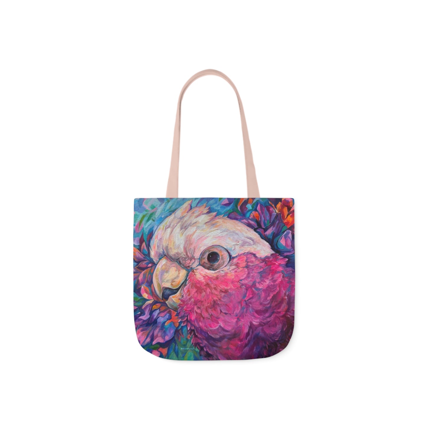 Tote Bag, 5-Color Straps - Harry the Galah