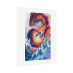 Serpent of the Waves Poster Print