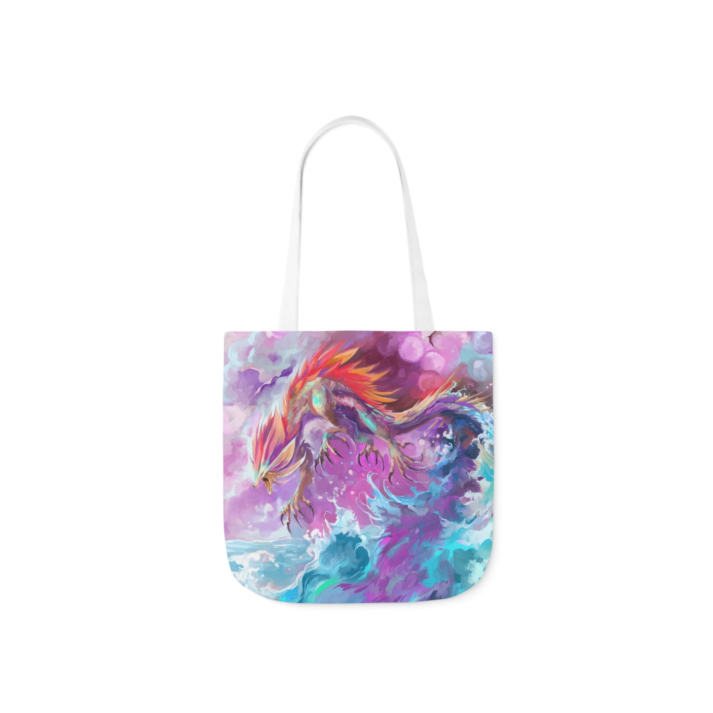 Tote Bag, 5-Color Straps - Monster of the Water