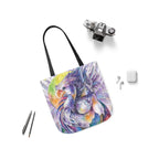 Tote Bag, 5-Color Straps - Purple Chocobo